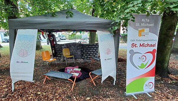 Stand der KiTa beim Lesefest