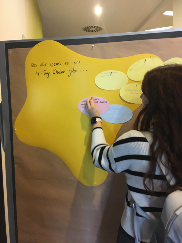 Stand zum Thema Personal bei der Trägerkonferenz